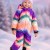 Комбинезон зимний Molo Hux 5W24N205-9107 (Wavy Rainbow)