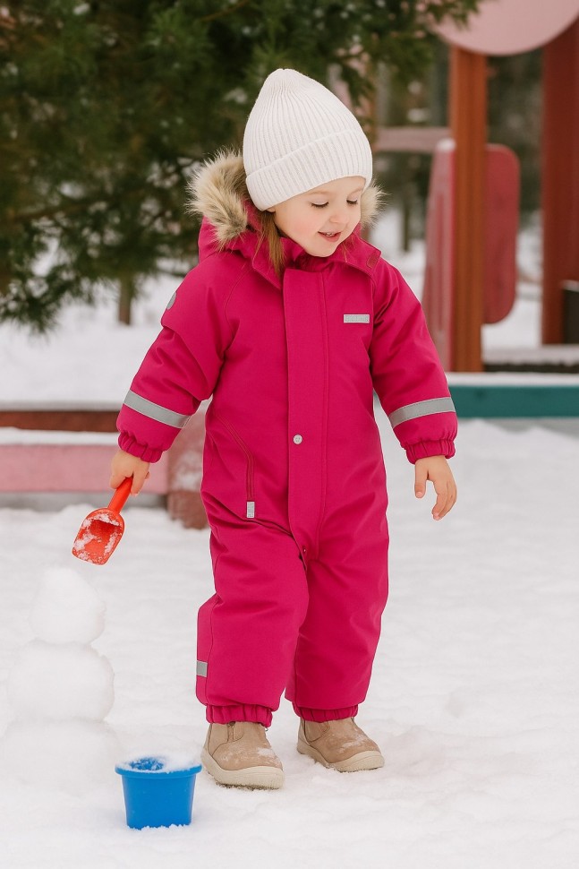 Комбинезон зимний Kerry GARF K24408 M-096 (малиновый)