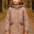 Куртка-парка демисезонная Kerry MAY K25066-348 бежевого цвета для девочки