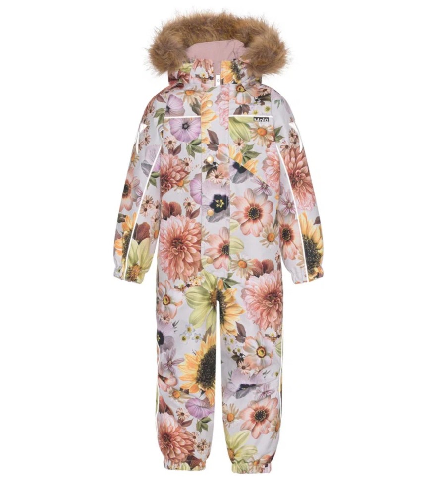 Комбинезон зимний Molo Polaris Fur 5W23N204-6855 (Retro Flowers)