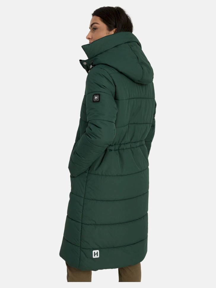 Пальто зимнее Huppa JOVIA 12888030-00097 зеленого цвета