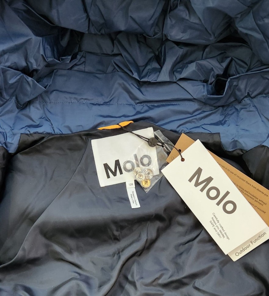 Пальто зимнее Molo Harper 5W23M310-2553 (синий деним)
