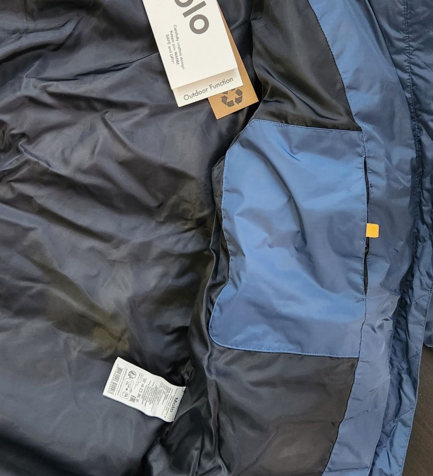 Пальто зимнее Molo Harper 5W23M310-2553 (синий деним)