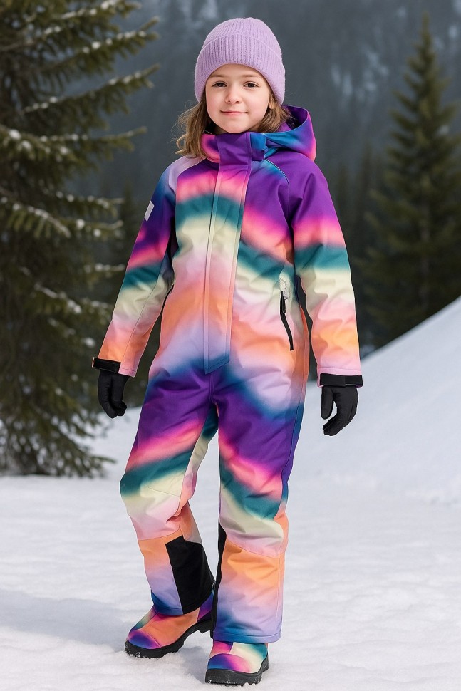 Комбинезон зимний Molo Hux 5W24N205-9107 (Wavy Rainbow)