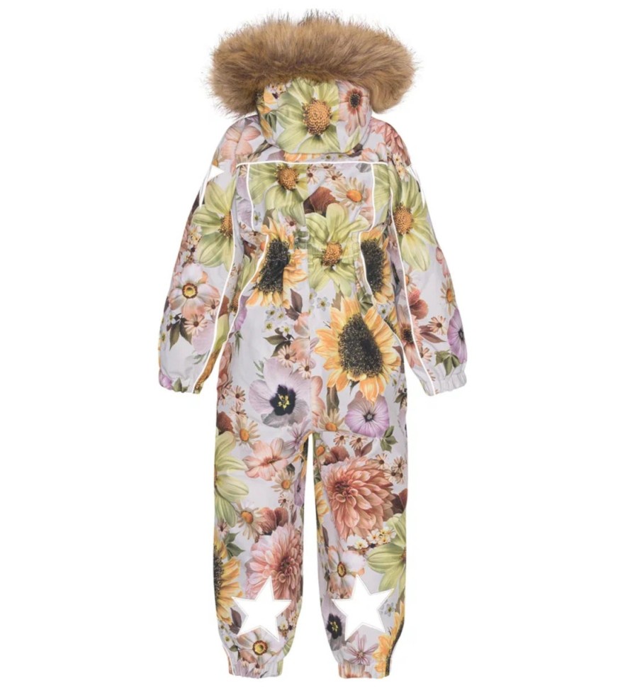 Комбинезон зимний Molo Polaris Fur 5W23N204-6855 (Retro Flowers)
