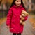 Парка демисезонная Kerry ANN 25027-096 фуксия для девочки