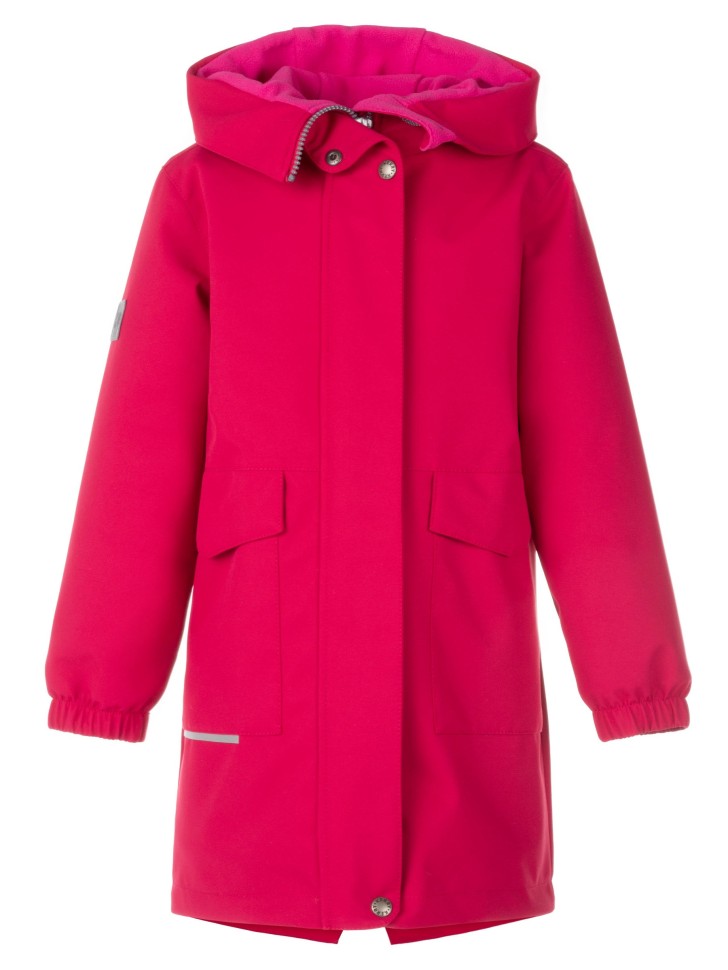 Парка демисезонная Kerry ANN 25027-096 фуксия для девочки