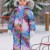 Комбинезон зимний Molo Polaris Fur 5W24N204-9106 (цветы на голубом)