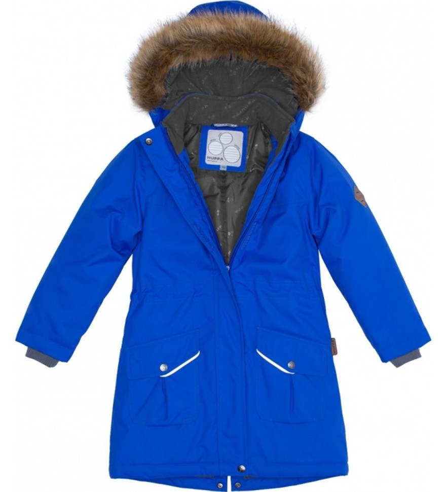 Парка зимняя Huppa MONA 12200030-70035 голубая
