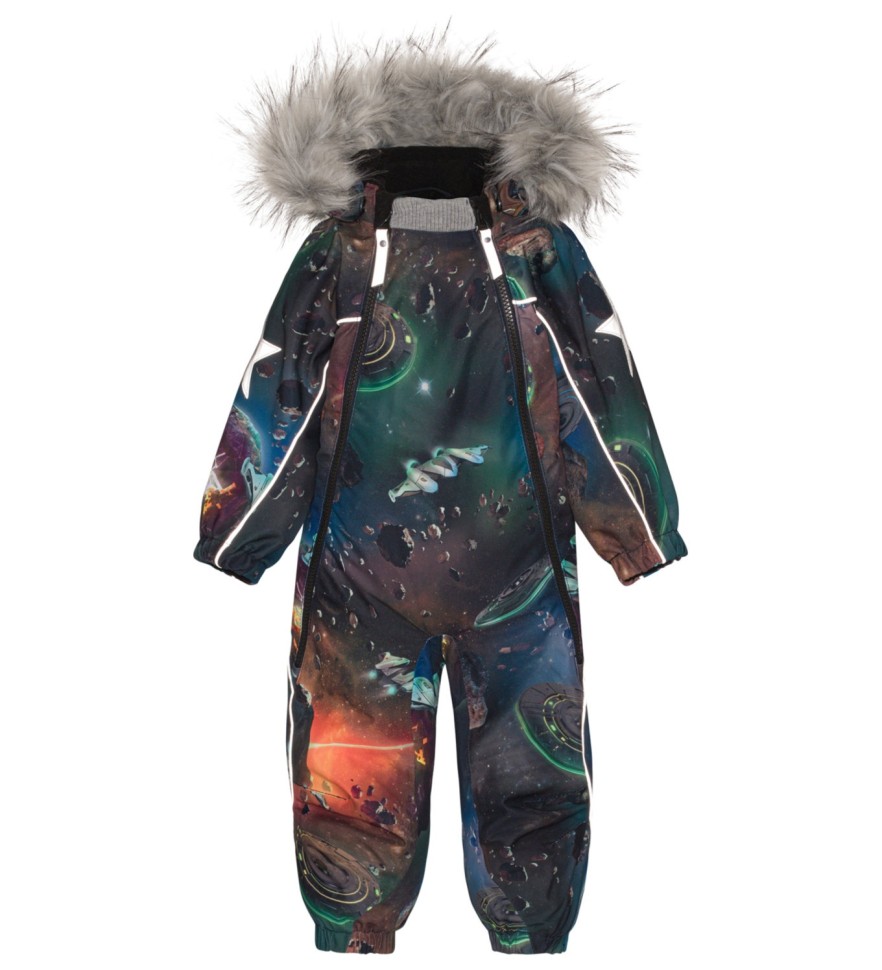 Комбинезон зимний Molo Pyxis Fur 5W23N104-6850 (Space Journey)