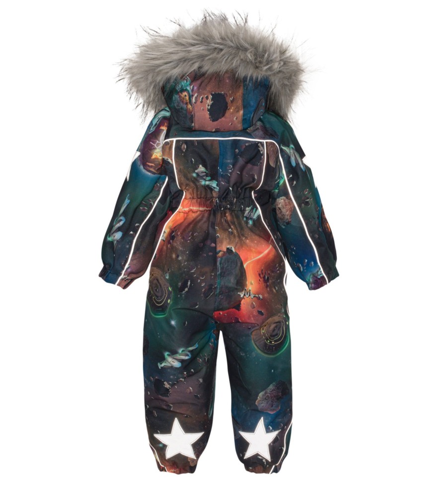 Комбинезон зимний Molo Pyxis Fur 5W23N104-6850 (Space Journey)