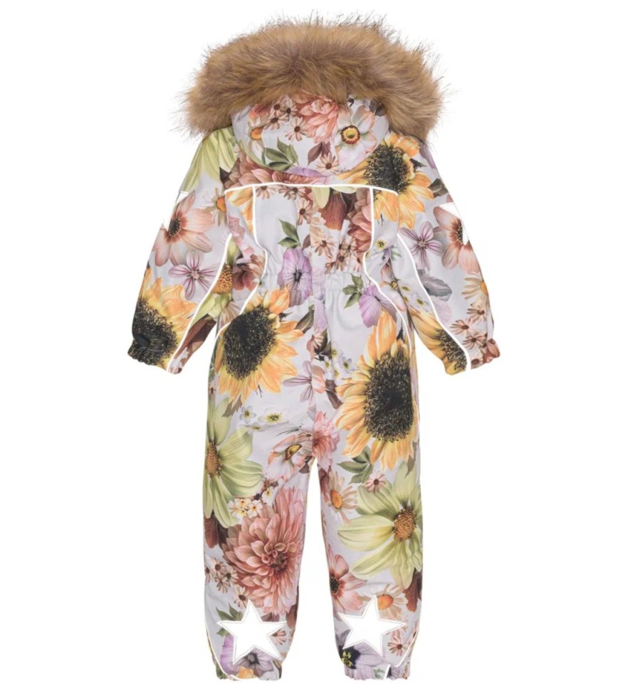 Комбинезон зимний Molo Pyxis Fur 5W23N104-6855 (Retro Flowers)
