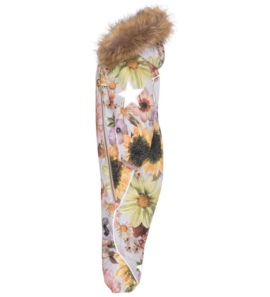 Комбинезон зимний Molo Pyxis Fur 5W23N104-6855 (Retro Flowers)