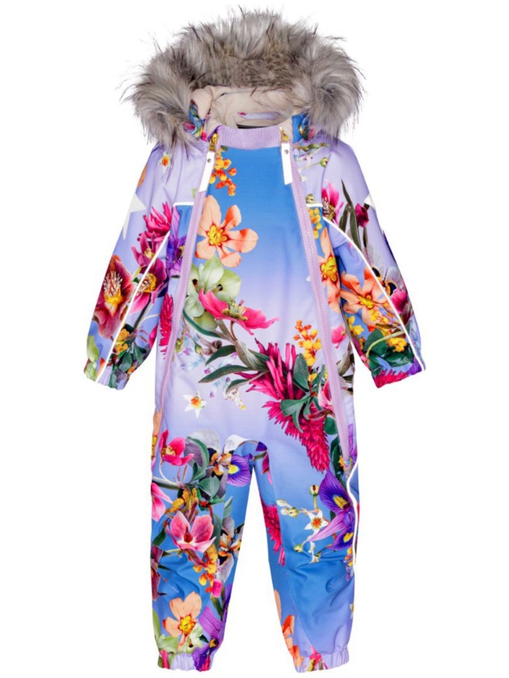 Комбинезон зимний Molo Pyxis Fur 5W24N104-9106 (Gradient Bloom)