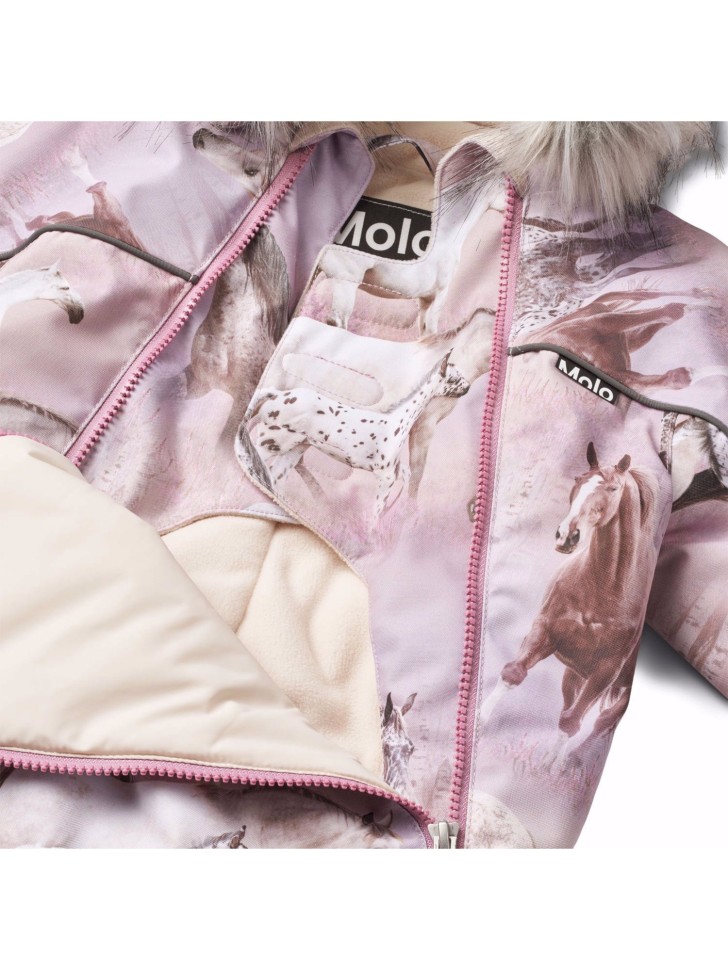 Комбинезон зимний Molo Pyxis Fur 5W24N104-9109 (Dreamy Horses)