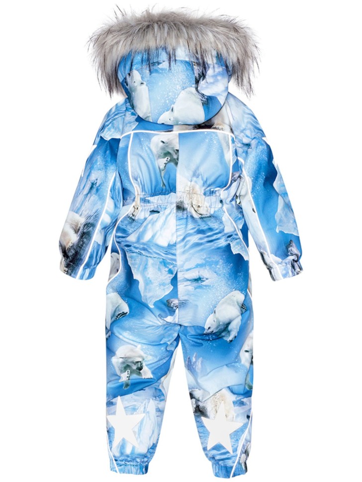 Комбинезон зимний Molo Pyxis Fur 5W24N104-9111 (Polar Bear Joy)