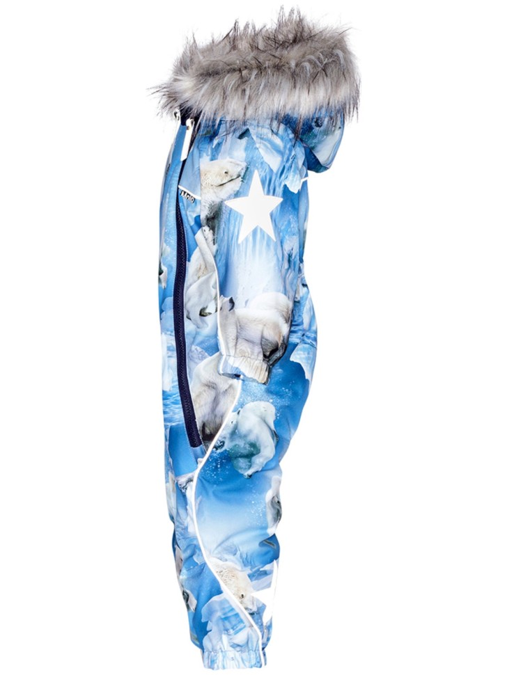 Комбинезон зимний Molo Pyxis Fur 5W24N104-9111 (Polar Bear Joy)