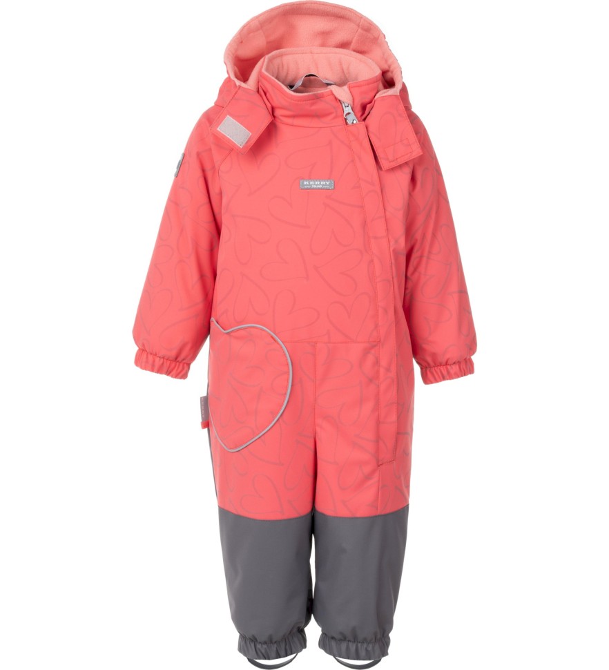 Комбинезон демисезонный Kerry FRIDA K24005A-1780 (коралловый)