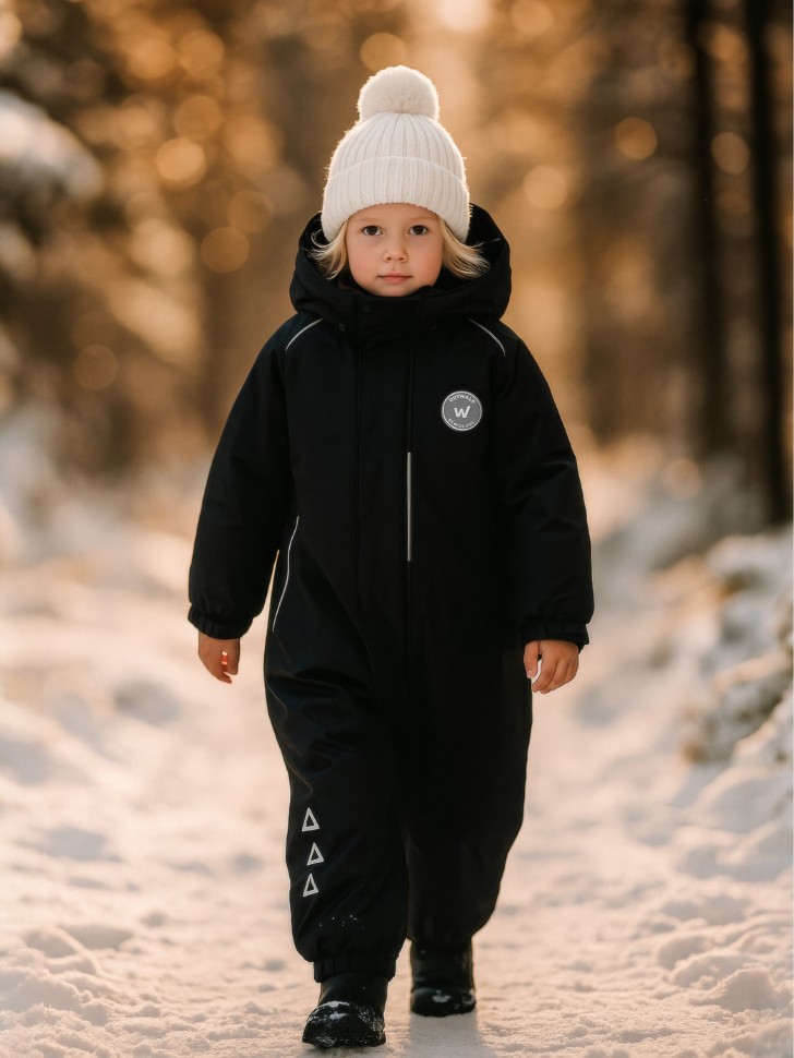 Комбинезон зимний OutWalk by PogoKids W25_PG-OW_88229-1 (черный)