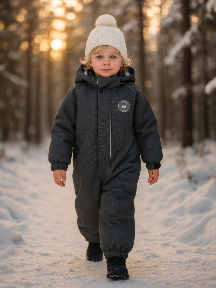 Комбинезон зимний OutWalk by PogoKids W25_PG-OW_88229-2 (серый графит)
