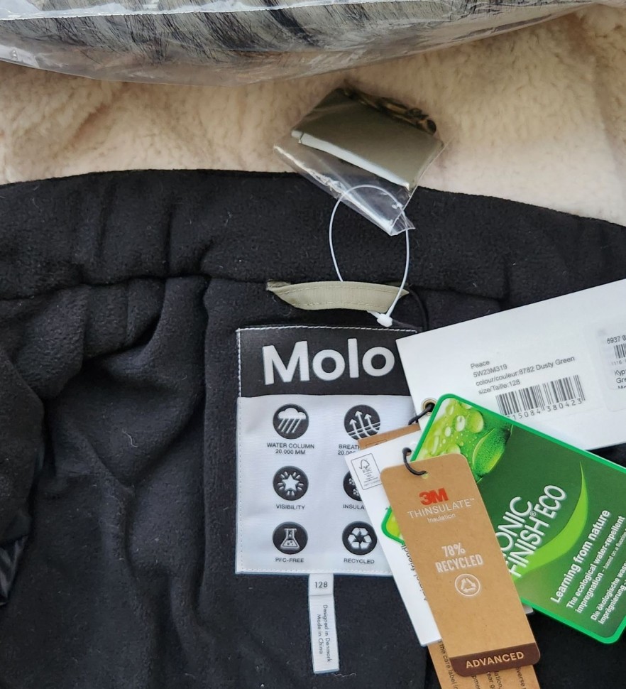 Парка зимняя Molo Peace 5W23M319-8782 (хаки)