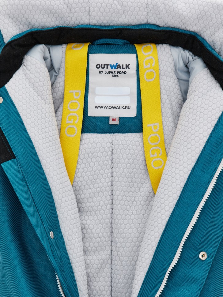 Комбинезон зимний OutWalk by PogoKids W25_PG-OW_88229-3 бирюзовый