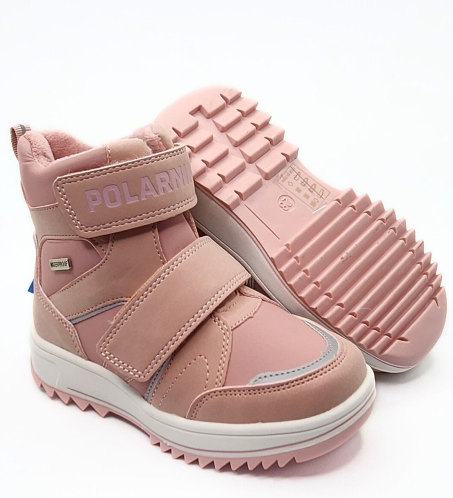 Ботинки зимние Polarnik для девочки Pol-FW22-02_40 (розовый)
