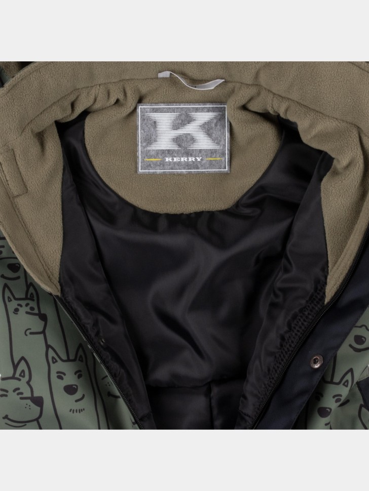 Комбинезон демисезонный Kerry TIMO K25017-3300 (хаки, принт)