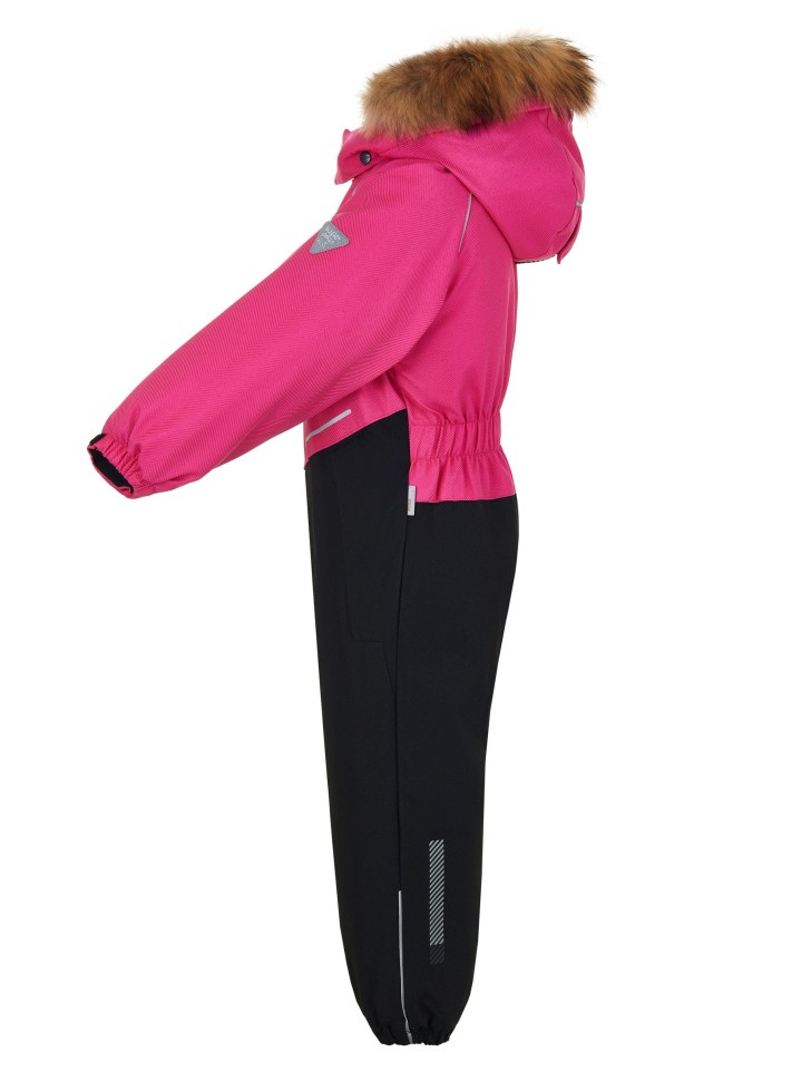 Комбинезон зимний PogoKids  W25_PG-88231-4 (фуксия-черный)