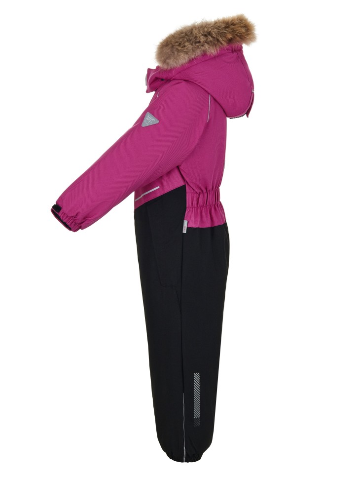 Комбинезон зимний PogoKids  W25_PG-88231-5 (лиловый-черный)