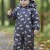 Комбинезон демисезонный PogoKids PG88261-2 (серый, ёжики)