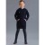 ПЛАТЬЕ-худи спортивный Маленькая Леди 2242/1-521-ТХФЭ (синий)