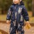 Комбинезон демисезонный PogoKids PG88301-3 (синий, сурикаты)