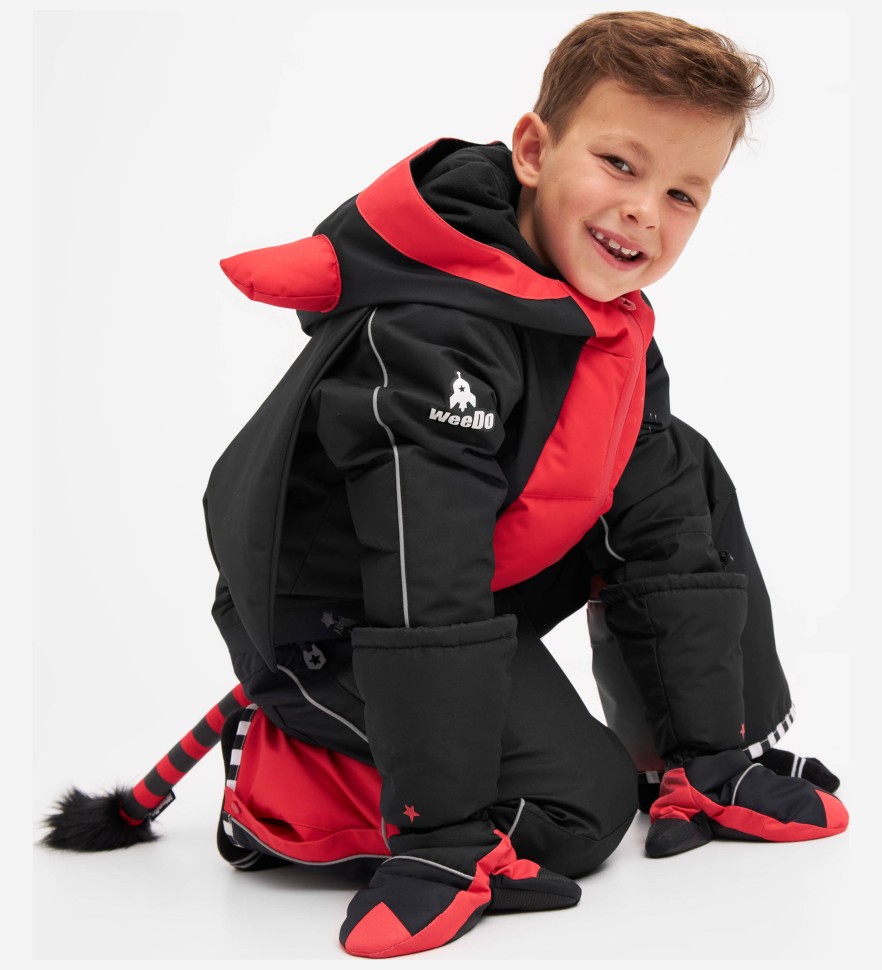 Комбинезон зимний WeeDo Devil black (черный)