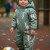 Комбинезон демисезонный PogoKids PG88301-4 (хаки, сурикаты)