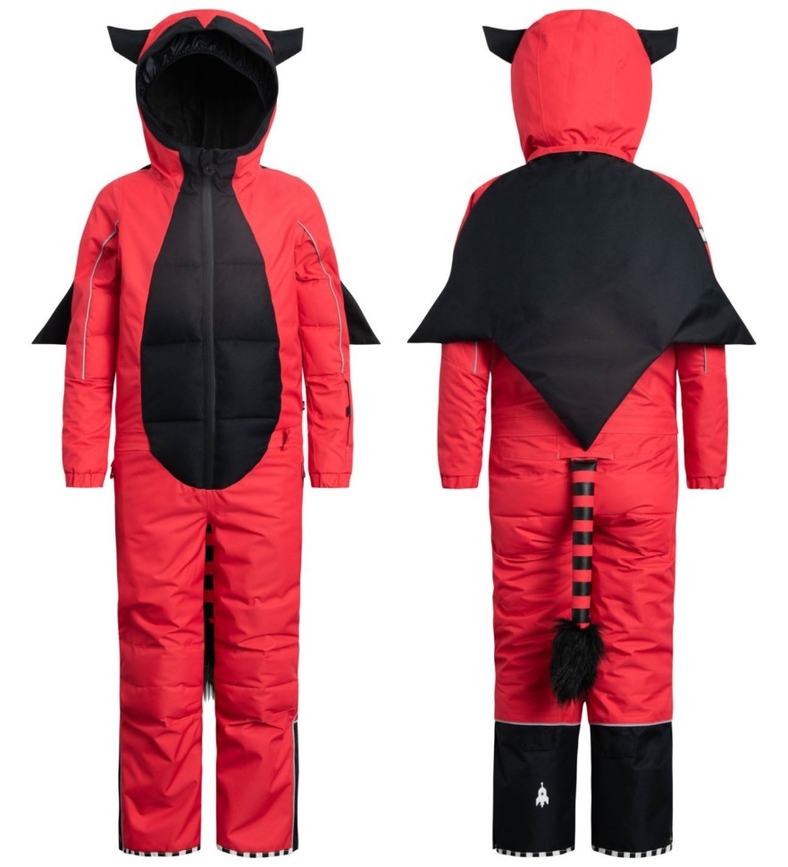 Комбинезон зимний WeeDo Devil red (красный)