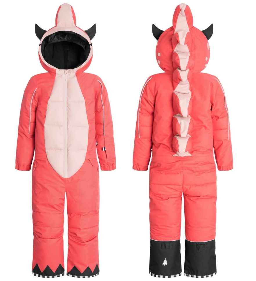 Комбинезон зимний WeeDo OLILIDO Monsterlili (Кораллово-Розовый)