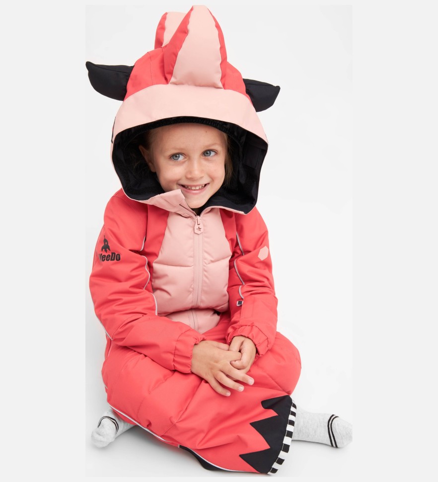 Комбинезон зимний WeeDo OLILIDO Monsterlili (Кораллово-Розовый)