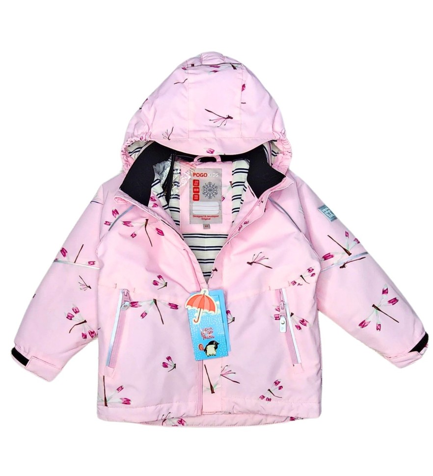 Комплект демисезонный PogoKids PG88268-15 (нежно-розовый, серый)
