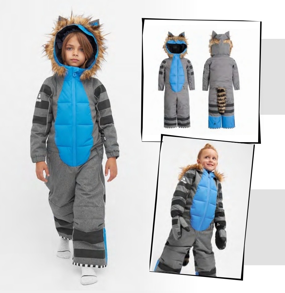 Комбинезон зимний WeeDo Racoon (енот)