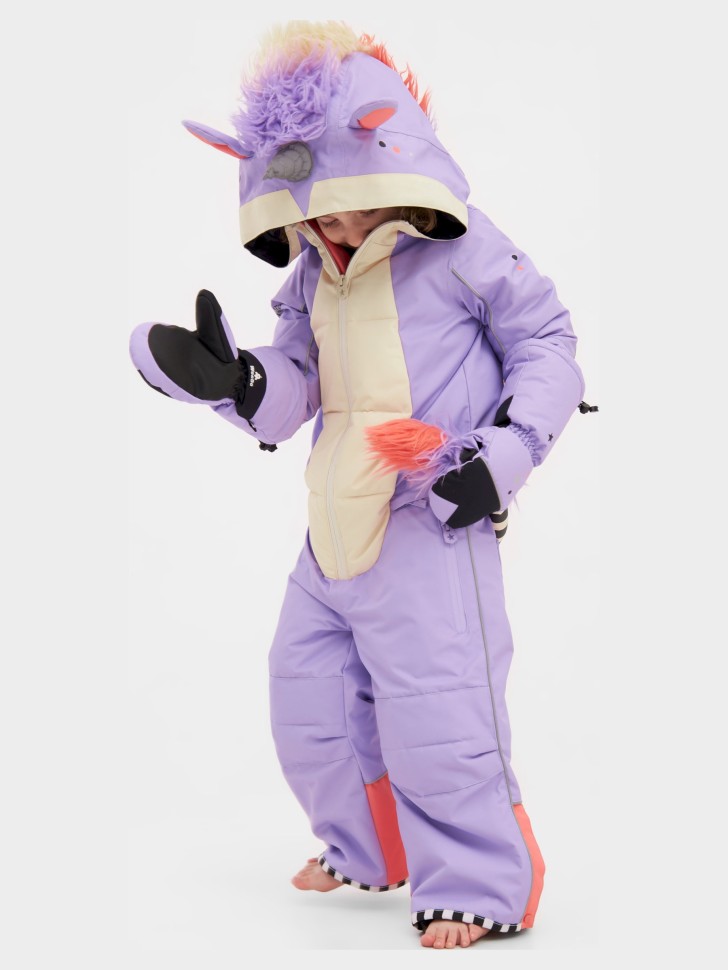 Комбинезон зимний WeeDo UNIDO Lila Unicorn (Лиловый Единорог)