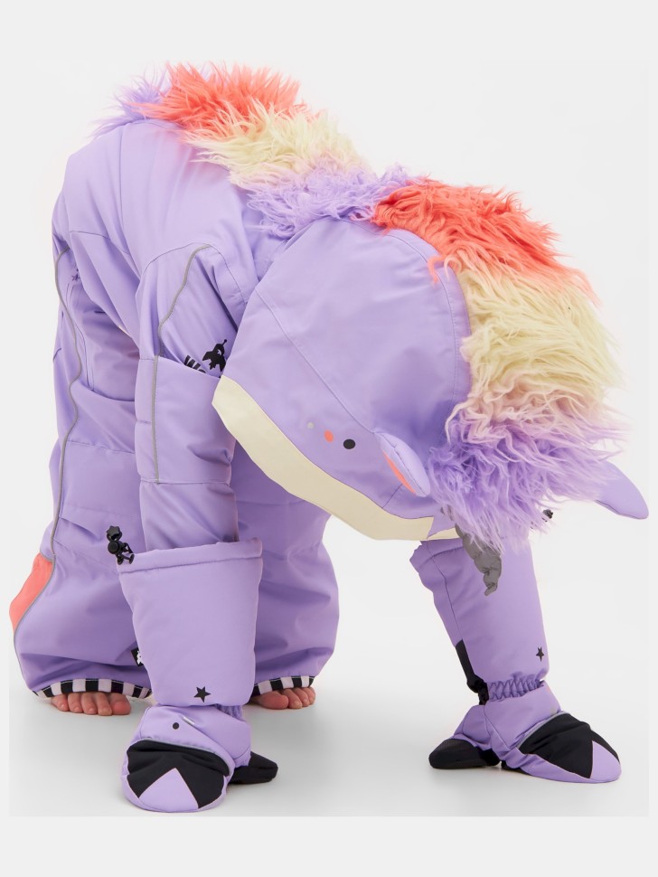 Комбинезон зимний WeeDo UNIDO Lila Unicorn (Лиловый Единорог)