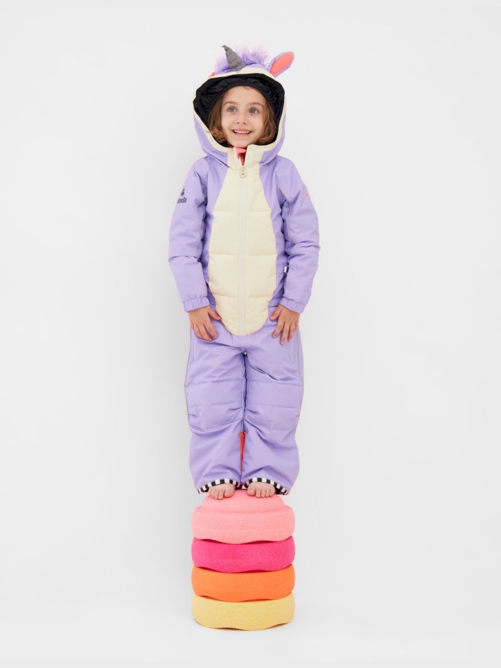 Комбинезон зимний WeeDo UNIDO Lila Unicorn (Лиловый Единорог)