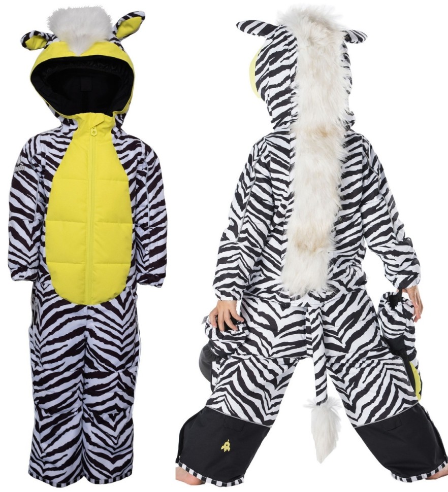 Комбинезон зимний WeeDo ZEBRA (ZEBJS2021printlt)