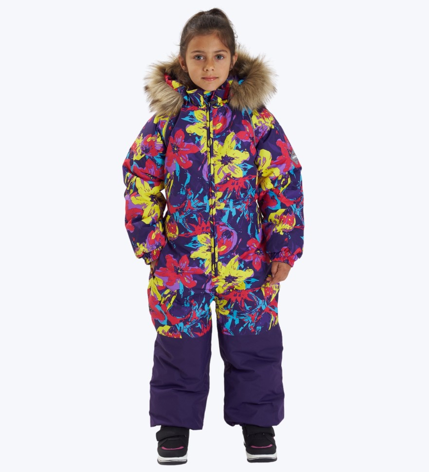 Комбинезон Зимний Huppa WILLE 36430030-34173 (фиолетовый принт)