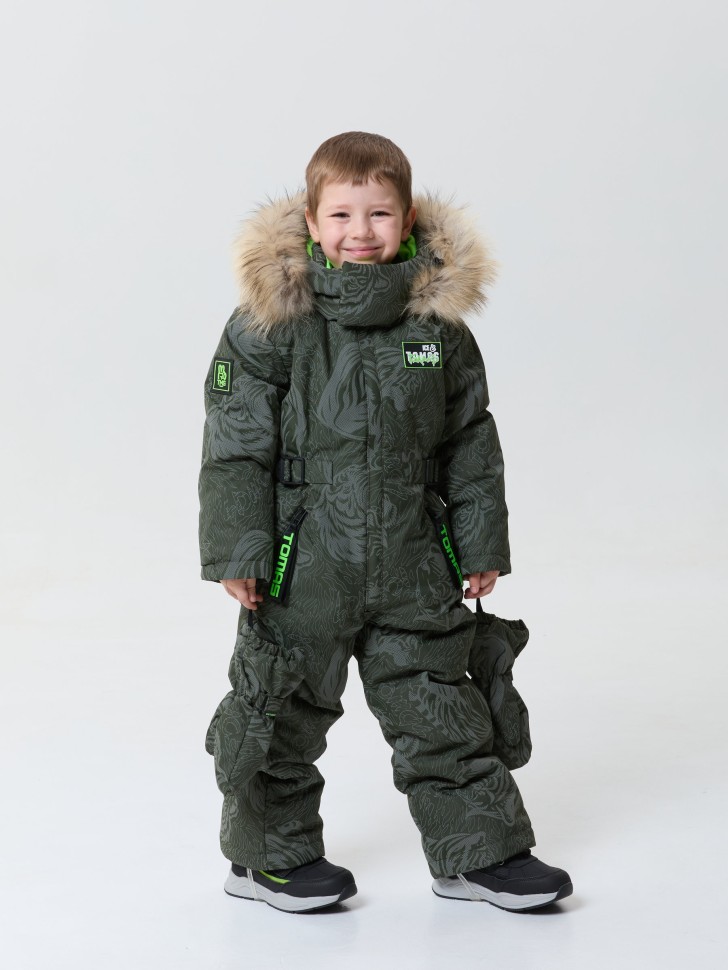 Комбинезон зимний IceTomas Вираж W25_31125-01 (Тигр Наутилус, хаки)