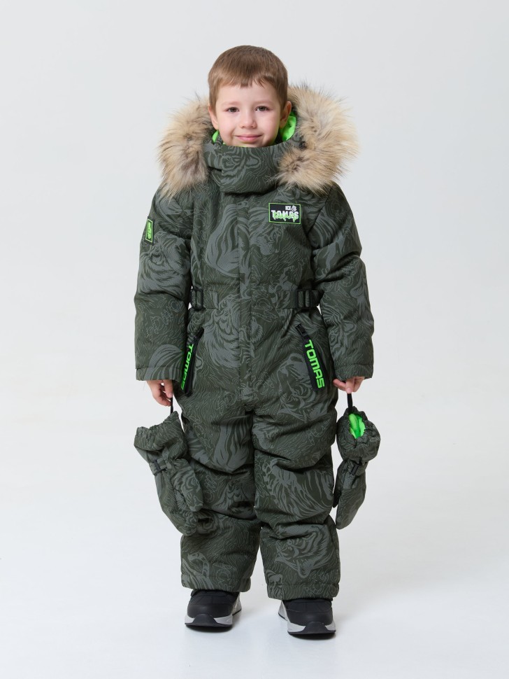 Комбинезон зимний IceTomas Вираж W25_31125-01 (Тигр Наутилус, хаки)