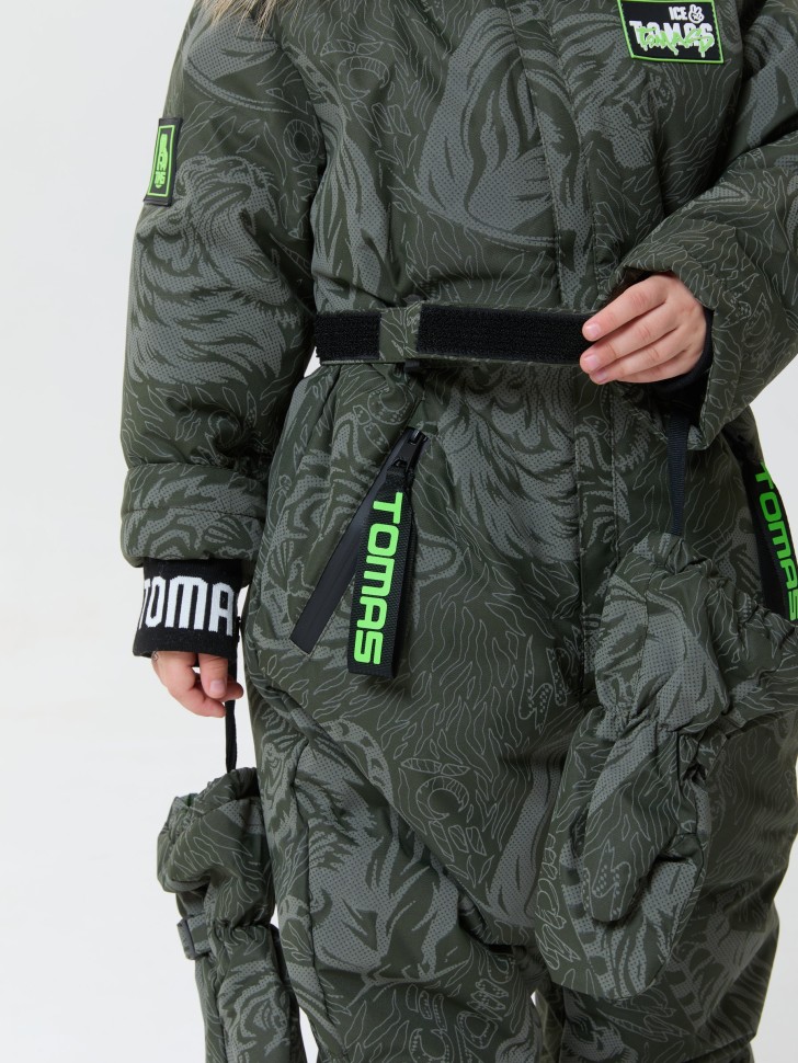 Комбинезон зимний IceTomas Вираж W25_31125-01 (Тигр Наутилус, хаки)