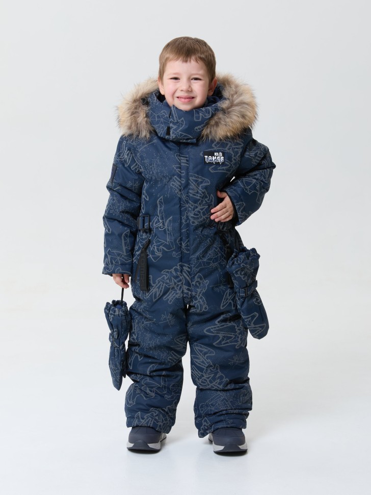 Комбинезон зимний IceTomas Вираж W25_31125-02 (Фристайл, тёмно-синий)
