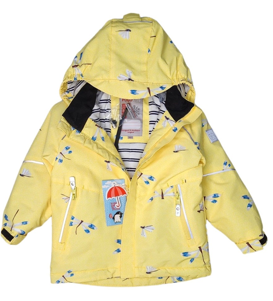 Комплект демисезонный PogoKids PG88268-6 (желтый, серый)
